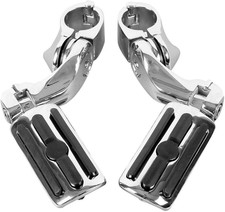 Pedaline Paramotore Poggiapiedi Misura per Harley Softail Sportster Electra Road