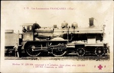 Cartolina Ferrovie Francesi