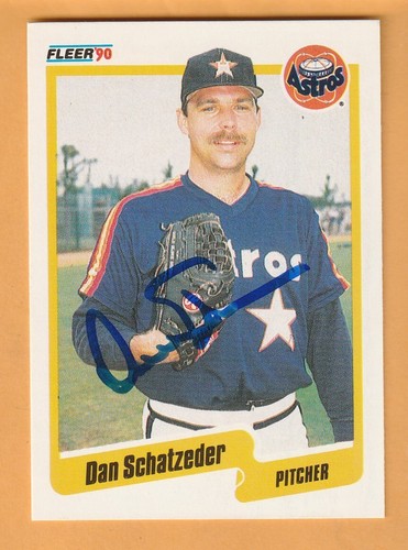 Dan schatzeder houston astros - dan,