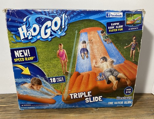 Scivolo gonfiabile tripla - scivolo,