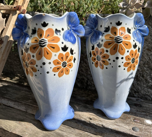 Antica coppia vasi - , in