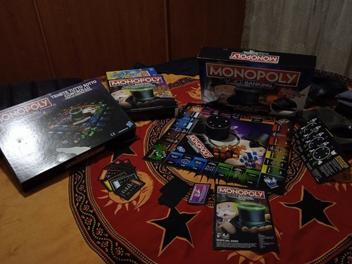 Gioco tavola monopoly voice - tavola,