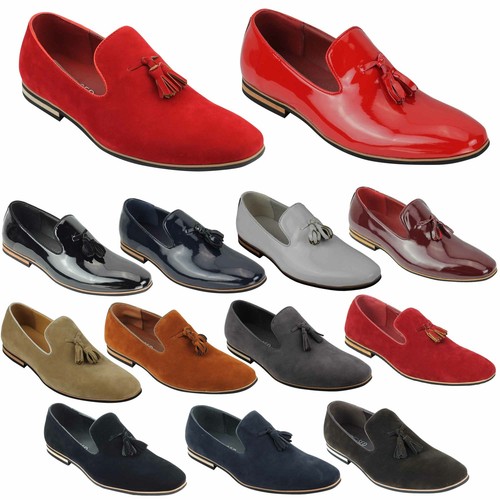 A524 mens faux leather slip - a524,