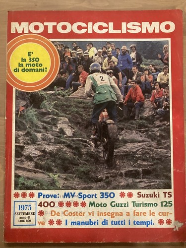 Motociclismo settembre 1975 - motociclismo,