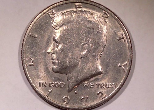 1972 kennedy mezzo dollaro - 1972-d,