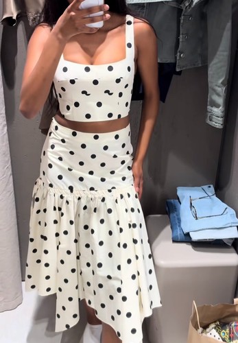 Zara gonna midi asimmetrica - zara:,