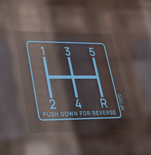 ADESIVO CAMBIO ALFA ROMEO