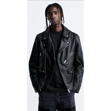  Giacca Motociclista Zara 100%