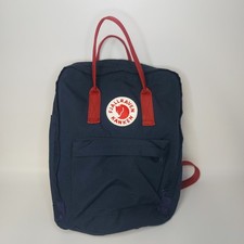 Fjallraven Kanken Classic Mini Zaino Blu Scuro Rosso Borsa da Viaggio Zaino