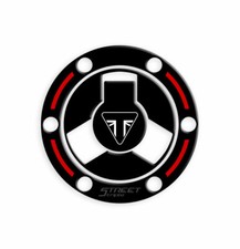 PROTEZIONE TAPPO BENZINA TRIUMPH STREET TRIPLE 2017-2019 GP-483 (Black)