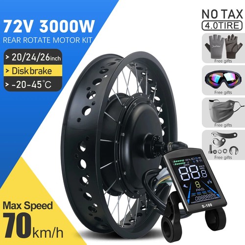 Kit fat snow ebike 72v - kit,