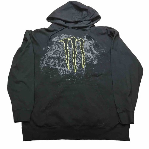 Felpa con cappuccio monster - con,