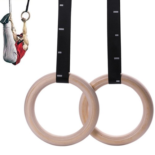 Anelli ginnastica legno per - anelli,