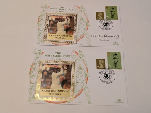 Cricket fdc signed - fdc,