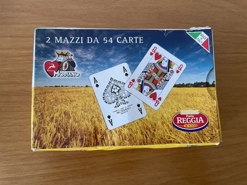 Carte gioco modiano - da,