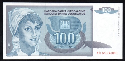 Banconota yugoslavia 100 - banconota,