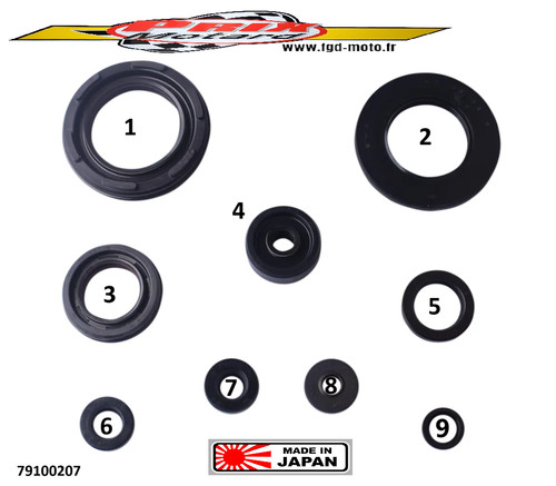 Yamaha 350 1973 1979 - rd, kit