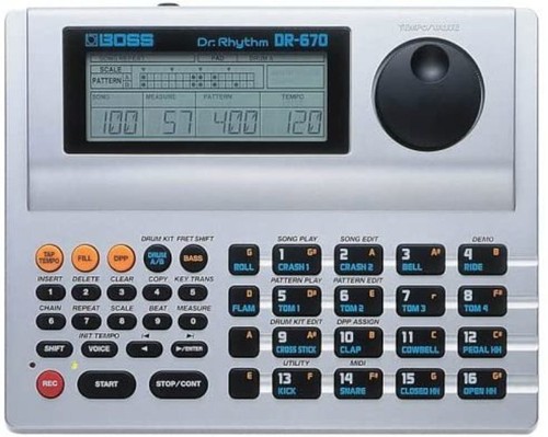 Roland rhythm 670 - roland, dr-670