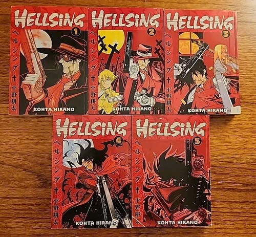 Hellsing manga volumi 5 - volumi, 1-5