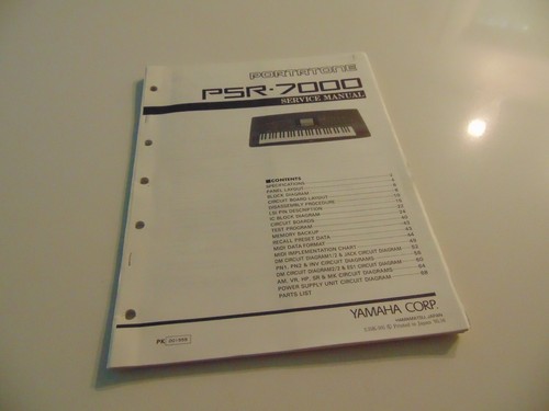 Yamaha portatone psr - portatone, psr-7000