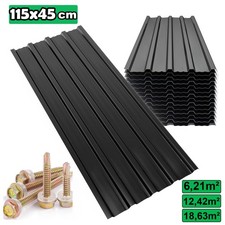Lamiera profilata lamiera trapezoidale lamiera ondulata 115 x 45 cm lamiera per tetto per capanno attrezzi pannelli per tetto