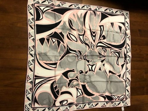 Sciarpa emilio pucci grigio - grigio, x