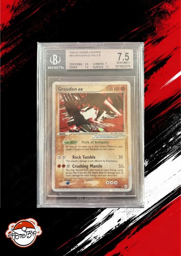 Pokémon 2004 groudon - groudon, ex