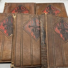 STORIA DELLA GUERRA MONDIALE - VICO MANTEGAZZA - ed IST EDI ITALIANO 8 VOLUMI 