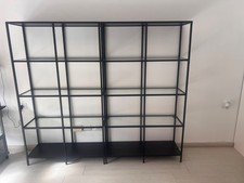scaffali ikea nero