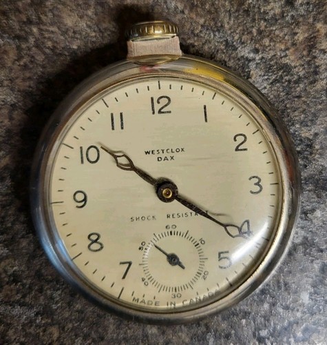 Vintage westclox dax - dax, pocket