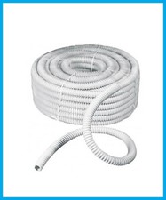 guaina pvc spiralata bianca