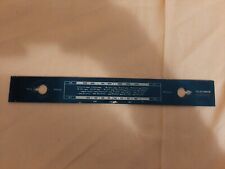 SCALA PARLANTE ORIGINALE Sintonia RADIO D'EPOCA TELEFUNKEN MIGNONETTE CM 34x4