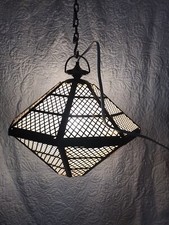 Mid Century Brass Pendant