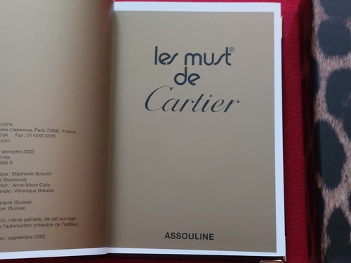 Les must cartier libro e - cartier,