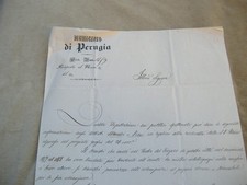 LETTERA PREFILATELICA 1858 DEL