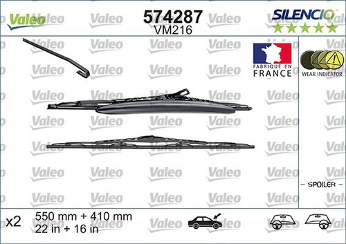 Set spazzole tergicristallo - set,
