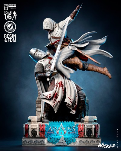 Diorama assassin creed - assassin’s, 1
