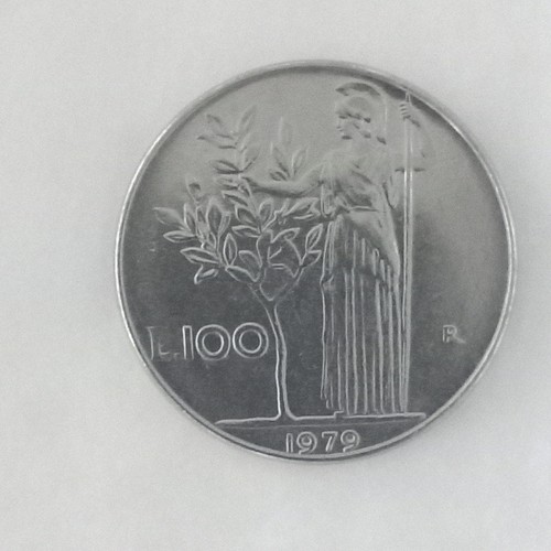 100 lire minerva 1979 - minerva,