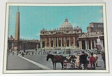 PUZZLE - INCORNICIATO - ROMA PIAZZA SAN PIETRO - ANNI 60 - VINTAGE INTROVABILE