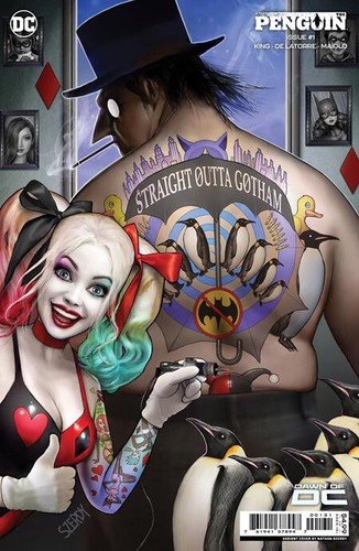 Penguin variante tatuaggio - #1, (variante