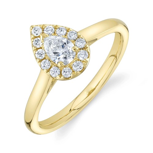 Anello fidanzamento oro - in,