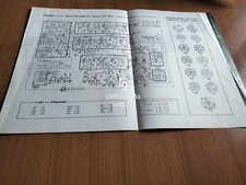 1959 SCHEMA GELOSO MODELLO GTV 1006 17" TELEVISORE TV VINTAGE