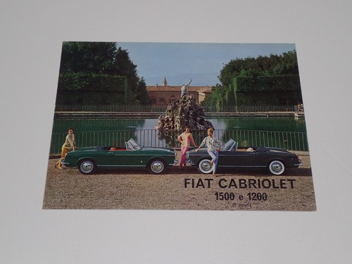 Fiat 1200 1500 cabriolet - 1200,
