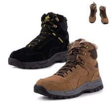 JACKSHIBO Stivali Impermeabili Stivaletti Foderati Scarpe Invernali Scarpe Uomo