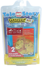 TELESTORY CARTUCCIA RACCONTA STORIE INTERATTIVO GIG IL RE LEONE TELE STORY GIOCO