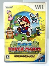Wii Super Paper Mario Japan