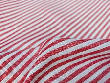 Tessuto lino righe caramelle