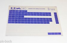 Microfiche catalogo ricambi - catalogo,