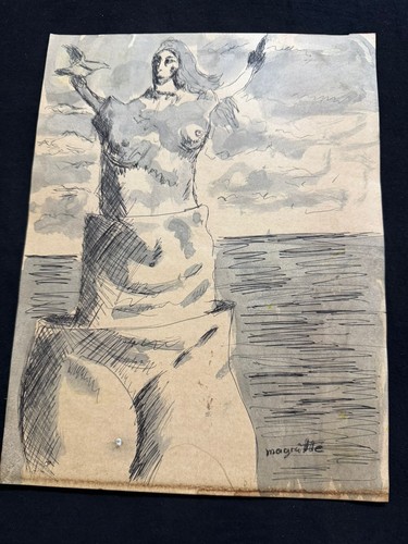 Rene magritte quadro disegno - rene,