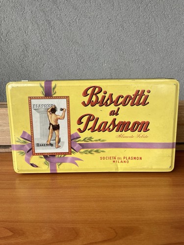 Scatola latta vintage biscotti